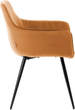 Krzesło do kuchni i salonu HOMLA ANDRE 56 x 61 x 86 cm Caramel (5904183847313) - obraz 3