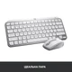 Клавиатура Logitech MX Keys Mini For Mac Wireless Illuminated Pale Gray (920-010526) - изображение 10