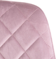 Krzesło do kuchni i salonu HOMLA SHELTON 56 x 60 x 84 cm Pink (5904183860497) - obraz 4