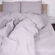 Комплект постельного белья MirSon Бязь Premium Light Gray 143х210х2 (2200000950734) - изображение 2