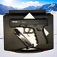 Стартовый шумовой пистолет RETAY G17 black Glok 17 + 50 шт холостых патронов (9 mm) - изображение 2