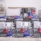 Комплект постельного белья MirSon Бязь Ranforce Elite 17-0034 Celeste 2х143x210 (2200004684307) - изображение 1