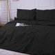 Комплект постельного белья MirSon семейный 143x210 см х 2 шт 17-0611 Stripe Black Ranforce Elite (2200008200176) - изображение 5
