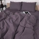 Комплект постельного белья MirSon Семейный 2х143х210 17-0603 Stripe Violet Бязь (2200008051129) - изображение 3