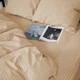 Комплект постельного белья MirSon Семейный 2х143х210 17-0602 Stripe Creamy Бязь (2200008050122) - изображение 6