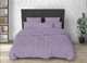 Комплект постельного белья MirSon семейный 143x210 см х 2 шт 17-0626 Geometry Purple бязь (2200008205492) - изображение 1