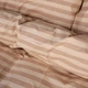 Комплект постельного белья MirSon Ranforce Elite Двуспальный 175х210 см 17-0610 Stripe Light Brown Ranforce (2200008198626) - изображение 4