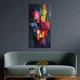 Картина на холсте Абстракция разноцветные краски 160x80 см (86ML_XL) - изображение 2