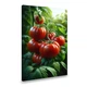 Картина на холсте Спелые красные помидоры на грядке 120x80 см (213ML_XL) - изображение 1