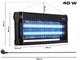 Лампа от насекомых Vayox IKL-40W Pro Line уничтожитель комаров мух мошек до 180 м² для дома дачи склада - изображение 9