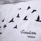 Комплект постельного белья MirSon двуспальный 175x210 см 11-2107 White Freedom Ranforce Elite (2200008700447) - изображение 7