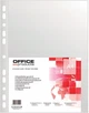 Файлики а4 Office Products 100шт для документів обгортка 40 мікрон прозора набір 6 упаковок - изображение 3