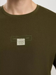 T-shirt męski bawełniany Cross Jeans 16054-002 M Khaki (8697319727784) - obraz 5