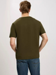 Футболка бавовняна довга чоловіча Cross Jeans 16054-002 XL Хакі (8697319727807) - зображення 2