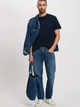Футболка бавовняна довга чоловіча Cross Jeans 16056-001 XL Темно-синя (8697319728002) - зображення 3