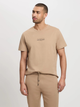 T-shirt męski bawełniany Cross Jeans 16056-383 S Beżowy (8697319727920) - obraz 1