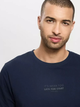 Футболка бавовняна довга чоловіча Cross Jeans 16056-001 XL Темно-синя (8697319728002) - зображення 5