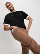 Футболка бавовняна довга чоловіча Cross Jeans 16060-020 2XL Чорна (8697319728415) - зображення 4