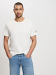 T-shirt męski bawełniany Cross Jeans 16063-028 M Ecru (8697319728538) - obraz 1