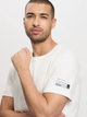 T-shirt męski bawełniany Cross Jeans 16063-028 L Ecru (8697319728545) - obraz 5