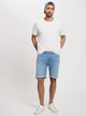 Футболка бавовняна довга чоловіча Cross Jeans 16063-028 2XL Екрю (8697319728569) - зображення 3