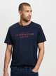 T-shirt męski bawełniany Cross Jeans 16076-001 XL Granatowy (8697319728903) - obraz 1