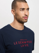 T-shirt męski bawełniany Cross Jeans 16076-001 XL Granatowy (8697319728903) - obraz 5