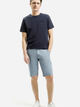 Футболка бавовняна довга чоловіча Cross Jeans 16107-001 L Темно-синя (8697319729993) - зображення 3