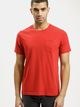 T-shirt męski bawełniany Cross Jeans 16107-007 L Czerwony (8697319729894) - obraz 1