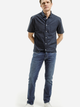 Koszula męska bawełniana z krótkim rękawem Cross Jeans 35600-001 M Granatowa (8697319764697) - obraz 3
