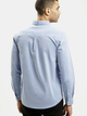 Сорочка бавовняна чоловіча Cross Jeans 35604-283 L Блакитна (8697319764840) - зображення 2
