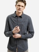 Koszula męska bawełniana Cross Jeans 35608-001 XL Granatowa (8697319765021) - obraz 1