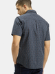 Koszula męska bawełniana z krótkim rękawem w kratę Cross Jeans 35610-001 3XL Granatowa (8697319779202) - obraz 2