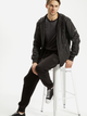 Spodnie dresowe męskie bawełniane Cross Jeans 49072-020 S Czarne (8697319752632) - obraz 3