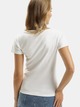 T-shirt damski bawełniany Cross Jeans 55577-008 S Biały (8699438979860) - obraz 2