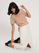 T-shirt damski bawełniany Cross Jeans 56155-383 S Szary (8697319731217) - obraz 4