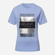 T-shirt damski bawełniany z nadrukiem Cross Jeans 56157-496 XS Lawendowy (8697319731507) - obraz 6