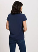 Футболка бавовняна жіноча Cross Jeans 56187-001 M Темно-синя (8697319746914) - зображення 2