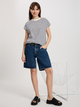 Футболка бавовняна жіноча Cross Jeans 56191-008 XL Біла (8697319747027) - зображення 3
