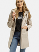Kurtka parka damska wiosenna Cross Jeans 81275-033 XL Ciemnobeżowa (8697319736335) - obraz 1