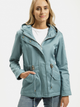 Kurtka wiatrówka damska z kapturem Cross Jeans 81276-081 M Niebieska (8697319736441) - obraz 1