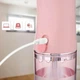 Портативный ирригатор для полости рта 230 мл Portable Oral Irrigator, Ирригатор для зубов.Розовый - изображение 4