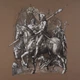 Футболка с рисунком «Рыцарь, смерть и дьявол» S Olive Drab - изображение 3
