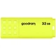Флеш пам'ять Goodram 32GB UME2 USB 2.0 (UME2-0320Y0R11) Yellow - зображення 1