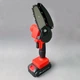 Міні пила Mini Electric Chain Saw у валізі для обрізання дерев та розпилу дров 24V Червона для дому, дачі, саду, ремонту, будівництва, демонтажу - зображення 3