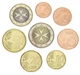 Набір монет Мальта набір монет ЄВРО 2008 UNC (8 штук) - зображення 1