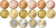 Набір монет Мальта набір монет ЄВРО 2008 UNC (8 штук) - зображення 2