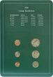 Набор монет Фиджи Набор монет 1981-1982 UNC 1, 2, 5, 10, 20, 50 центов и 1 марка в сувенирной упаковке - изображение 2