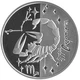 Монета Украина 5 гривен 2007 Серебро Proof Знаки зодиака - Скорпион (Ag 925, пол-унции, 15,55 грамм) - изображение 3