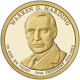 Монета США 1 доллар 2014 P «29-й Президент Уорен Хардинг» UNC (KM#571) - изображение 1